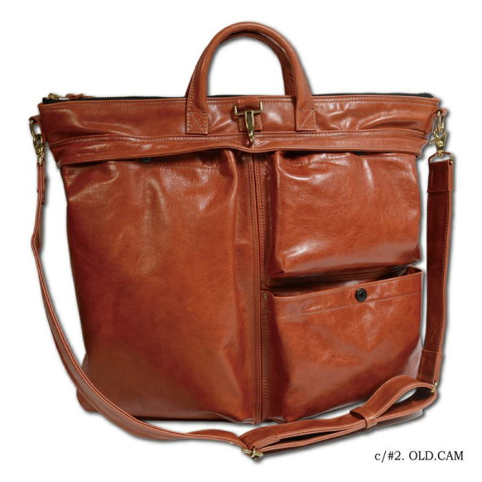 DLB-013:LEATHER HELMET BAG:DLB013:DELUXEWARE(デラックス DLB-013:LEATHER HELMET BAG:DLB013:DELUXEWARE(デラックス