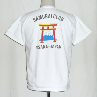 SCT17-101：サムライ倶楽部半袖Tシャツ17-101：SCT17101:SAMURAIJEANS(サムライジーンズ)：サムライ倶楽部