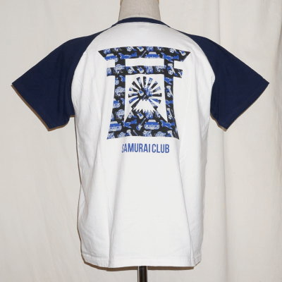 SCT17-106：サムライ倶楽部半袖ラグランTシャツ17-106：SCT17106：SAMURAIJEANS(サムライジーンズ)：サムライ