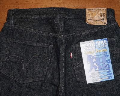 S310SP17OZ：ジーンズショートパンツ17OZ：SAMURAIJEANS