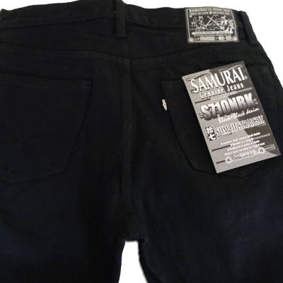 S710NBK：710ブラックデニム：SAMURAIJEANS(サムライジーンズ)：2ND